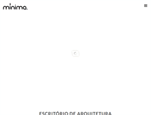 Tablet Screenshot of minima.arq.br